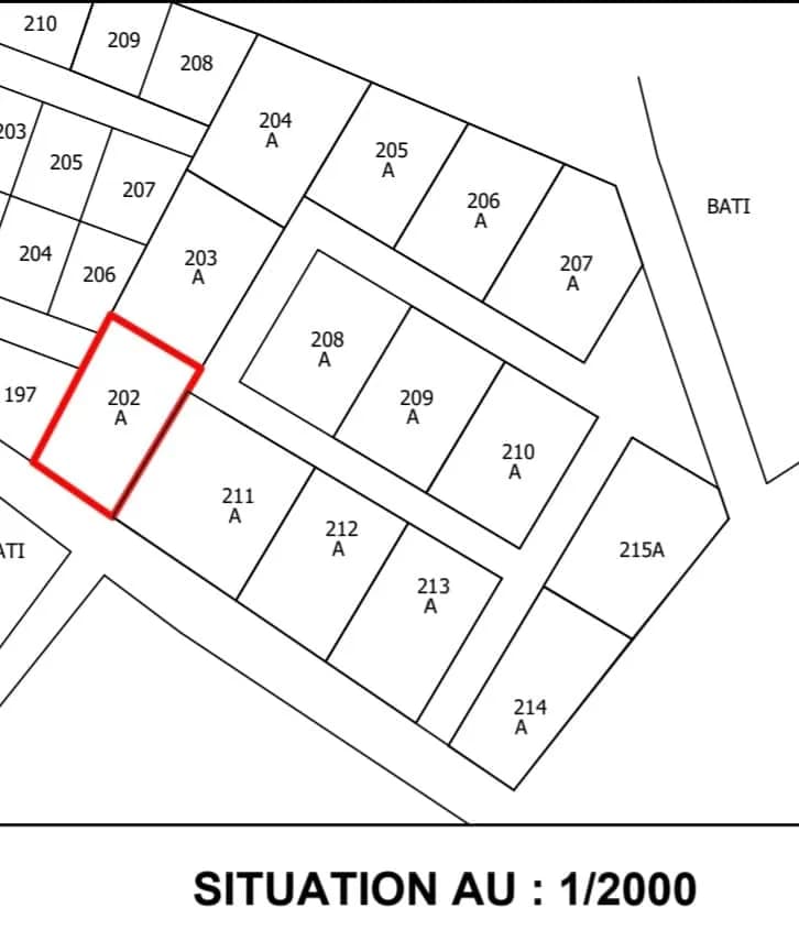 A Vendre Terrains de 594 m2 à Saly Portudal (Nouveau lotissement)